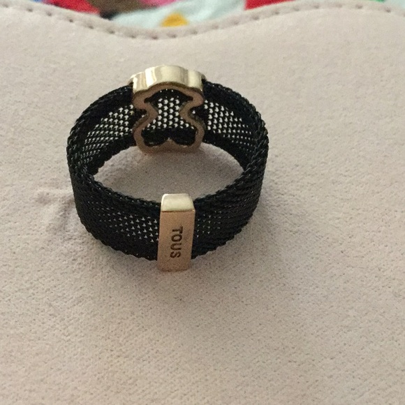 ❤️❤️ SOLD ❤️❤️ Tous Mesh Rose Gold Vermeil Ring - Picture 6 of 8